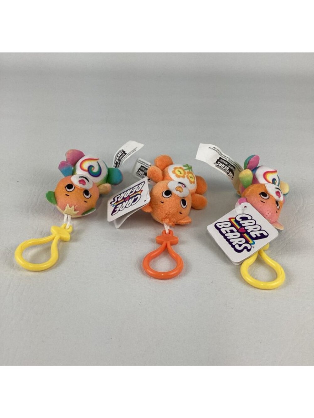 Care Bears Unlock Magic Micro Teenies Plush Keychain Clips Friend Togetherness - Picture 4 of 6